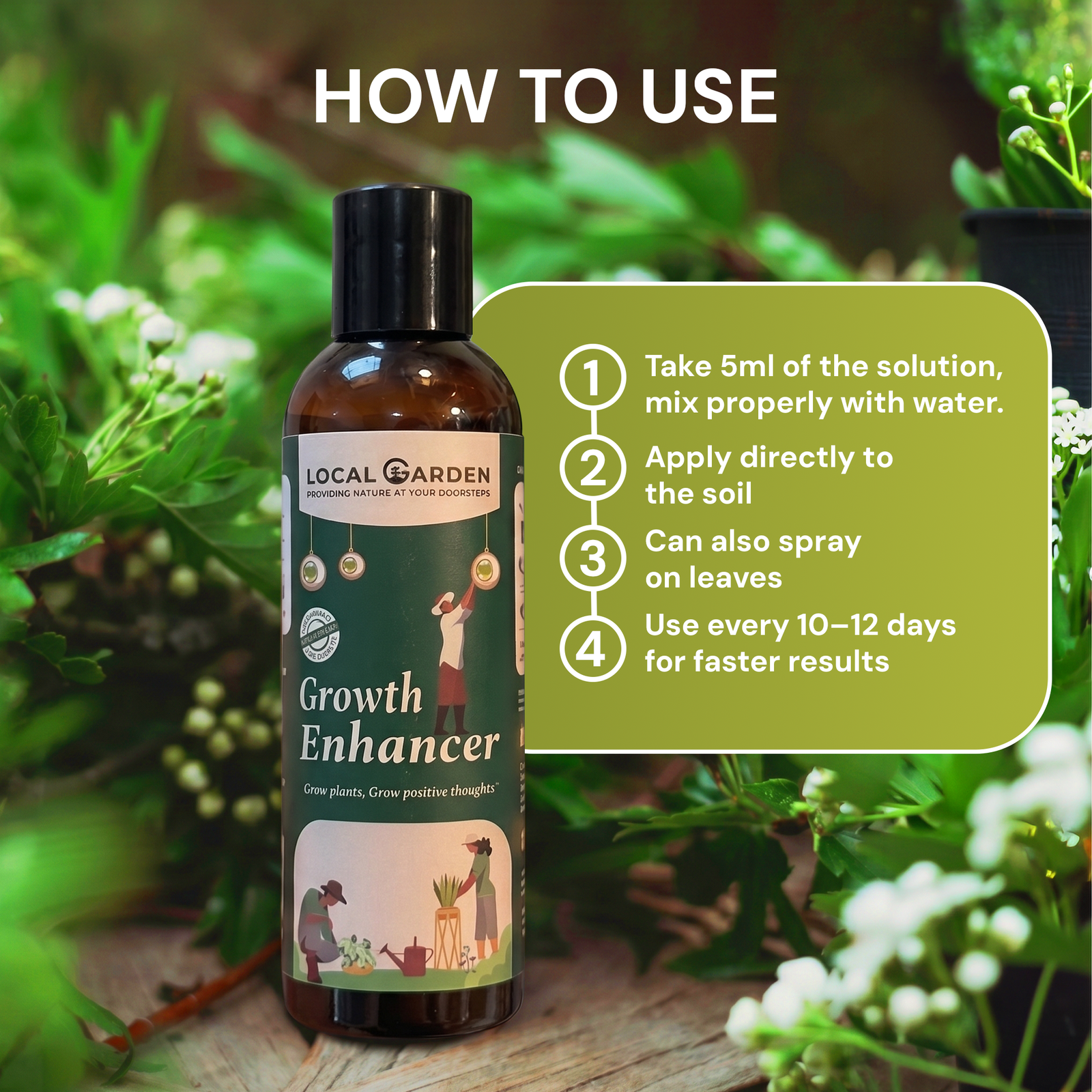 Plant Growth Enhancer product styling image three